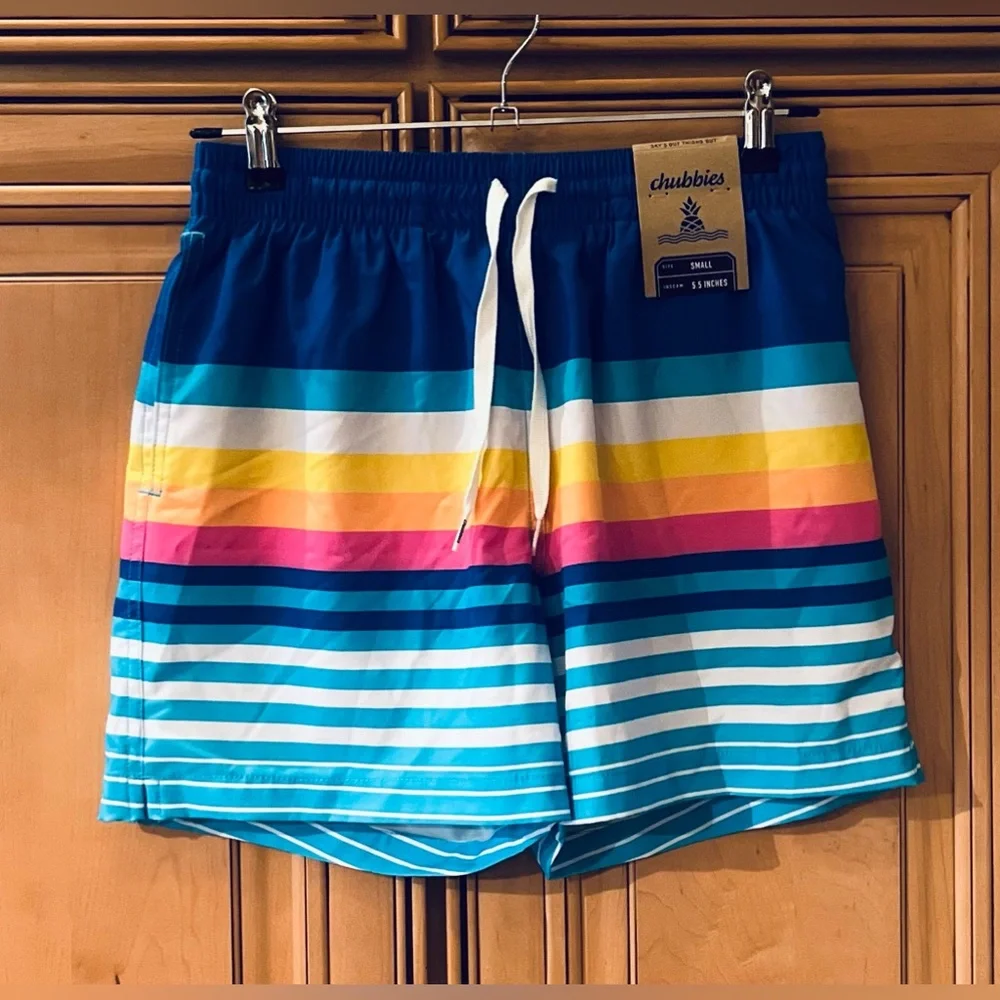 NWT Chubbies The Newports Classic 5.5” Swim Trunk